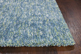 8'X10' Seafoam Heather Indoor Shag Rug