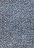 8' X 10' Polyester Indigo Or Ivory Heather Area Rug