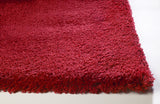 8' X 10' Polyester Red Area Rug