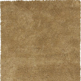 8'X10' Gold Indoor Shag Rug