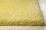 8' X 10' Polyester Canary Yellow Area Rug