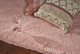 8'X10' Rose Pink Indoor Shag Rug