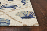 7' X 9' Uv Treated Polypropylene Sand Area Rug