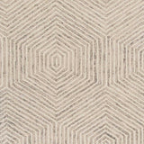 8' X 10' Wool Ivory Area Rug