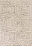 8' X 10' Wool Ivory Area Rug