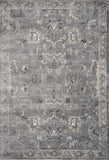 7' X 9' Polypropylene Grey Area Rug