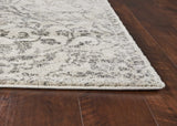 7' X 9' Polypropylene Grey Area Rug