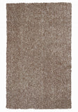 8' X 11' Polyester Beige Heather Area Rug