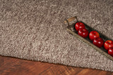 8' X 11' Polyester Beige Heather Area Rug