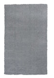 8'X11' Grey Indoor Shag Rug