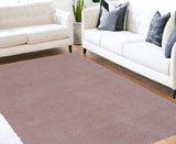 8'X11' Rose Pink Indoor Shag Rug