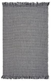 8'X10' Grey Hand Woven Houndstooth Indoor Area Rug