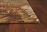 8' X 10' 6 Wool Rust Area Rug