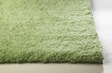 9' X 13' Polyester Spearmint Green Area Rug