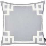 Nautical Blue And White Geometric Decorative Throw Pillow Cover