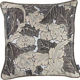 Brown Maple Leaf Decorative Throw Pillow Cover