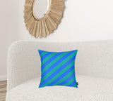 18"X18" Memphis Square Printed Decorative Throw Pillow Cover