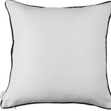 Black And White Happy Just Do Your Best Throw Pillow Cove