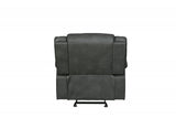 42" Gray Reclining Chair