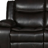 42" Gray Reclining Chair