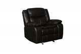 42" Brown Reclining Chair