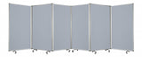 212 X 1 X 71 Metal Grey 6 Panel Screen