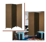 7" Light Bamboo 4 Panel Room Divider Screen