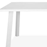 71" Gray Aluminum Extendable Outdoor Dining Table