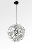 17 X" 17" Stainless Steel Pendant Lamp