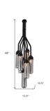 17 X" 17" Stainless Steel Pendant Lamp