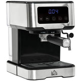 Home Kitchen Coffee Latte Cappuccino Espresso Machine with Milk Frother Wand