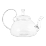 13.5oz/400 ml, Glass Teapot, Removeable, Metal Spout, Hanging Spring