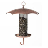 Copper, Umbrella, Bird Feeder, Mesh, Tube Revivor, 3.5 lbs, Seed Capacity